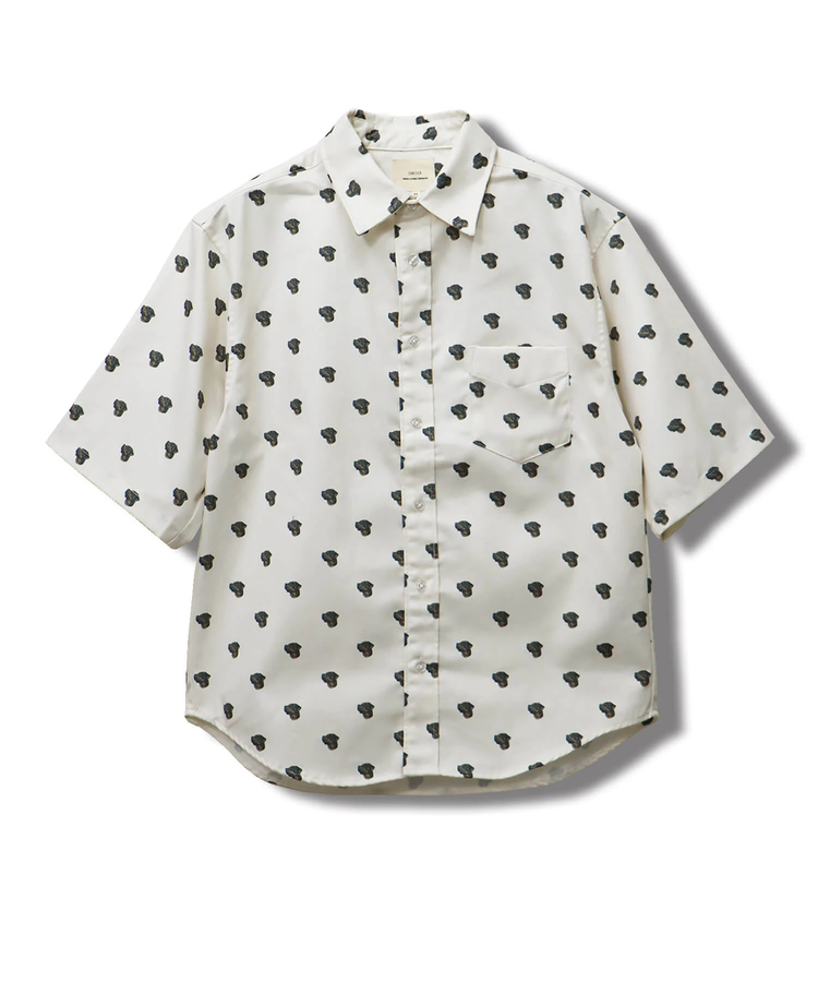 CORISCO(コリスコ) |CORISCO ツイルアニマル柄半袖シャツ(MENS)(WOMENS)