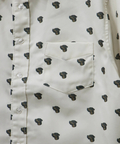 CORISCO(コリスコ) |CORISCO ツイルアニマル柄半袖シャツ(MENS)(WOMENS)