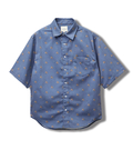 CORISCO(コリスコ) |CORISCO ツイルアニマル柄半袖シャツ(MENS)(WOMENS)
