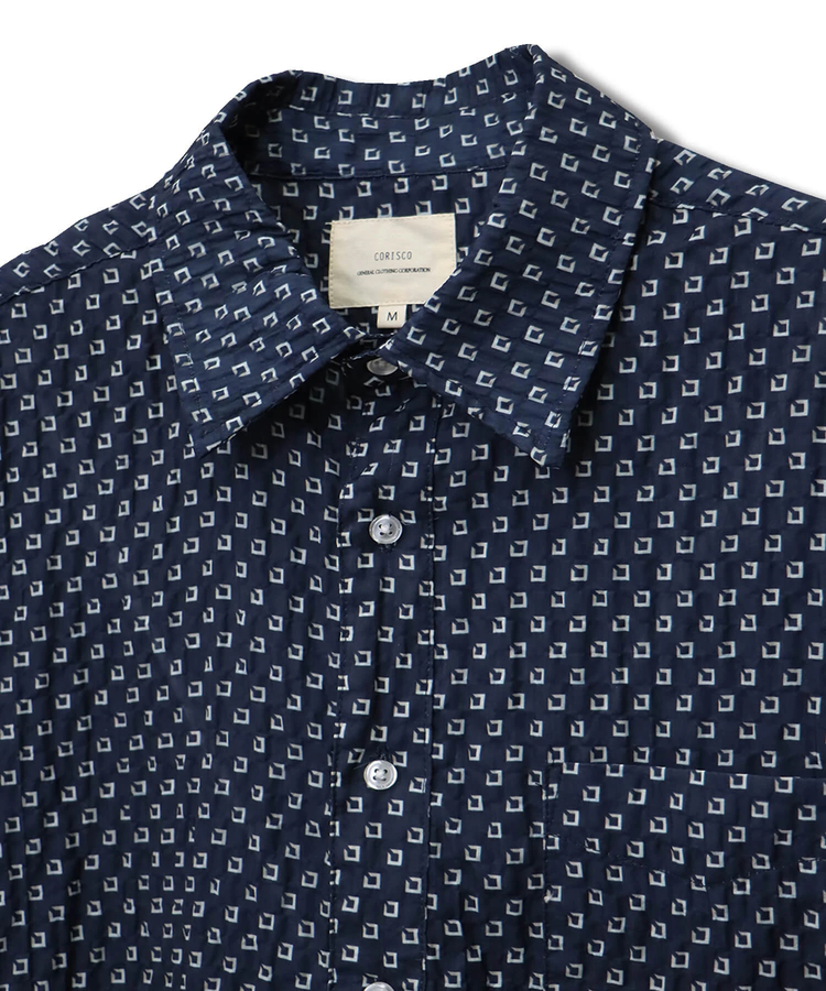 CORISCO(コリスコ) |CORISCOサッカー総柄シャツ(MENS)(WOMENS)