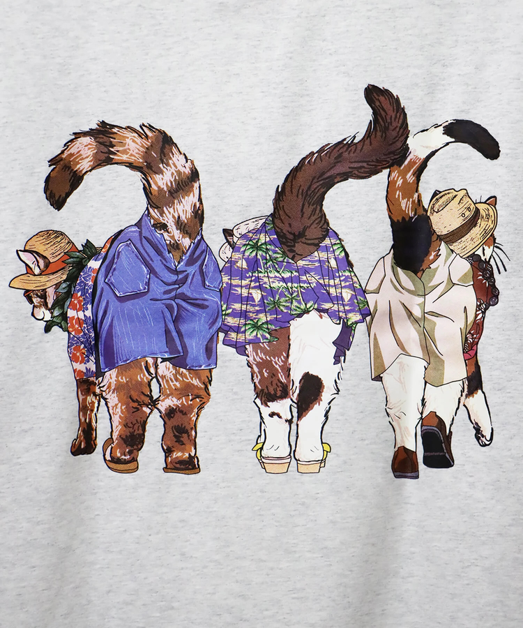 CORISCOアニマルリゾート柄TEE(MENS)(WOMENS)｜ファッション通販