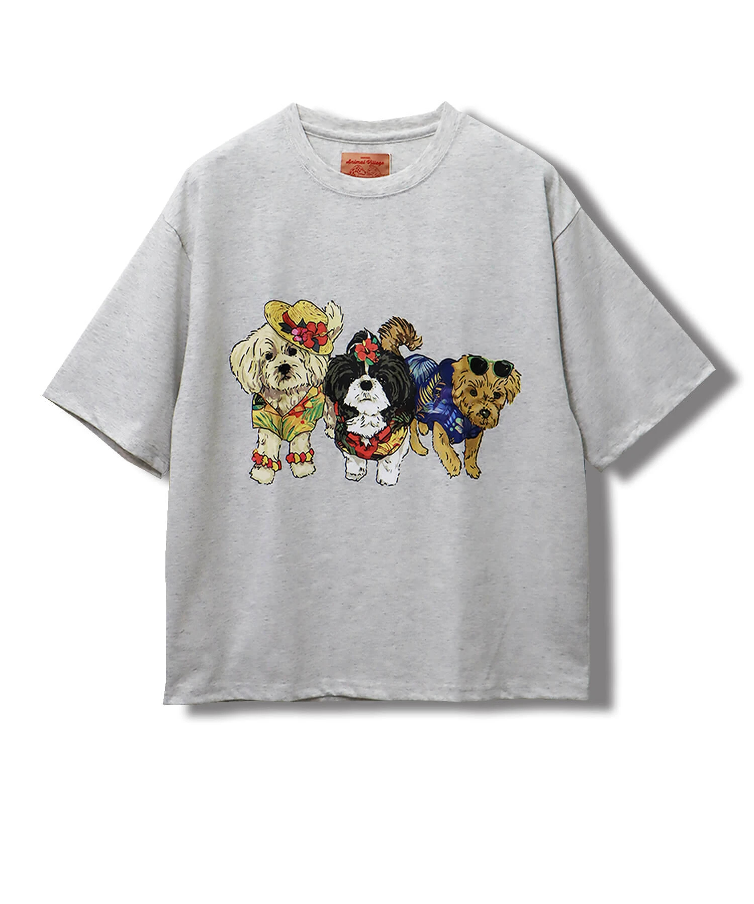 CORISCOアニマルリゾート柄TEE(MENS)(WOMENS)｜ファッション通販