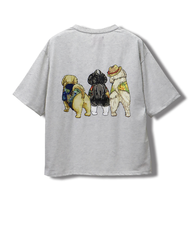 CORISCOアニマルリゾート柄TEE(MENS)(WOMENS)｜ファッション通販