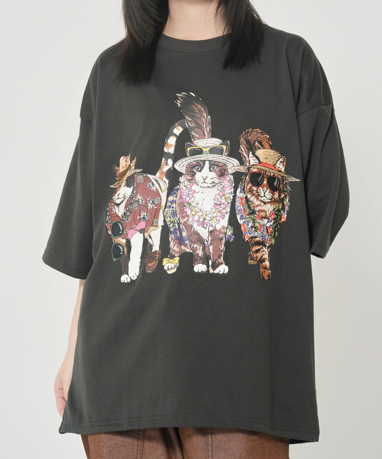 CORISCO(コリスコ) |CORISCOアニマルリゾート柄TEE(MENS)(WOMENS)