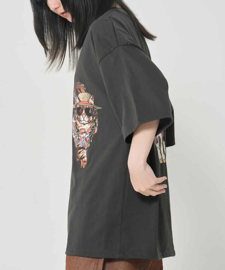 CORISCO(コリスコ) |CORISCOアニマルリゾート柄TEE(MENS)(WOMENS)