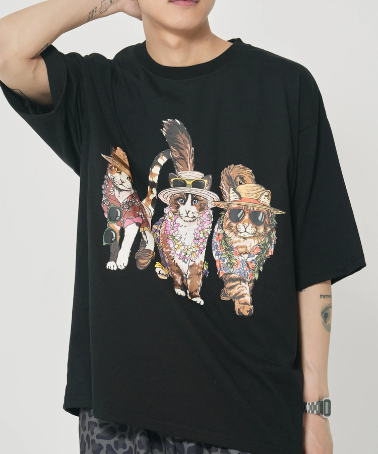 CORISCO(コリスコ) |CORISCOアニマルリゾート柄TEE(MENS)(WOMENS)