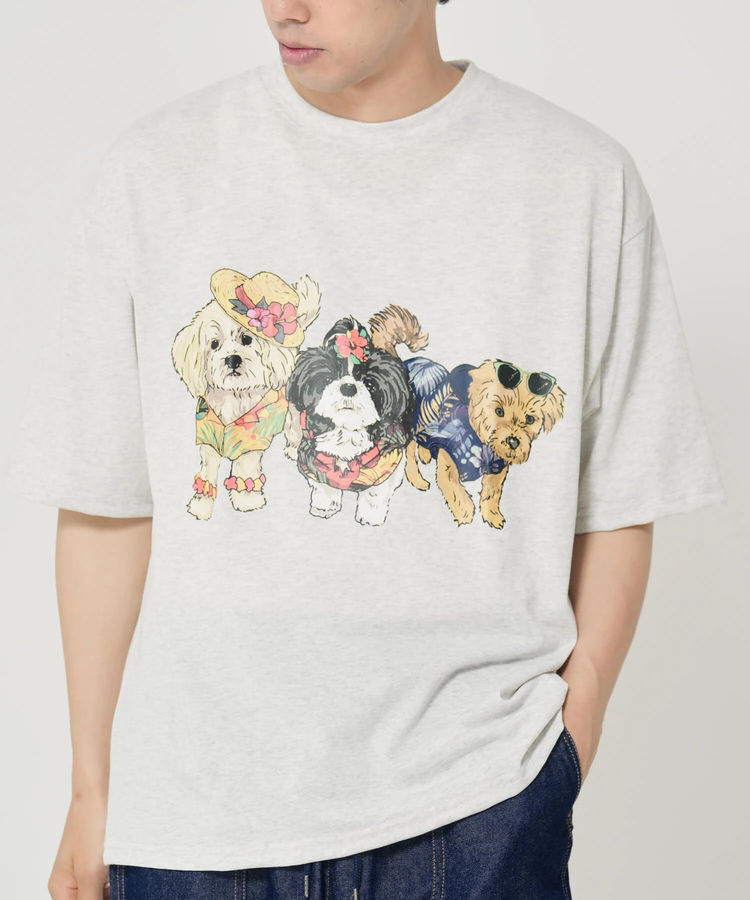 CORISCO(コリスコ) |CORISCOアニマルリゾート柄TEE(MENS)(WOMENS)