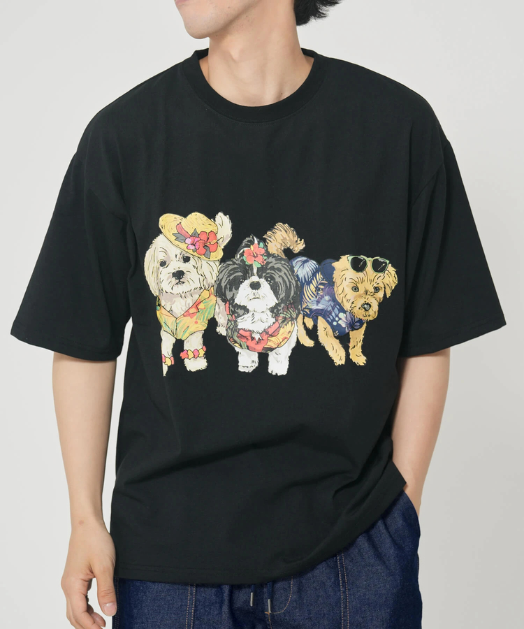 CORISCO(コリスコ) |CORISCOアニマルリゾート柄TEE(MENS)(WOMENS)