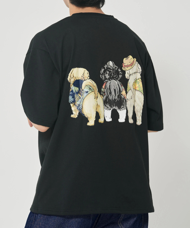 CORISCOアニマルリゾート柄TEE(MENS)(WOMENS)｜ファッション通販