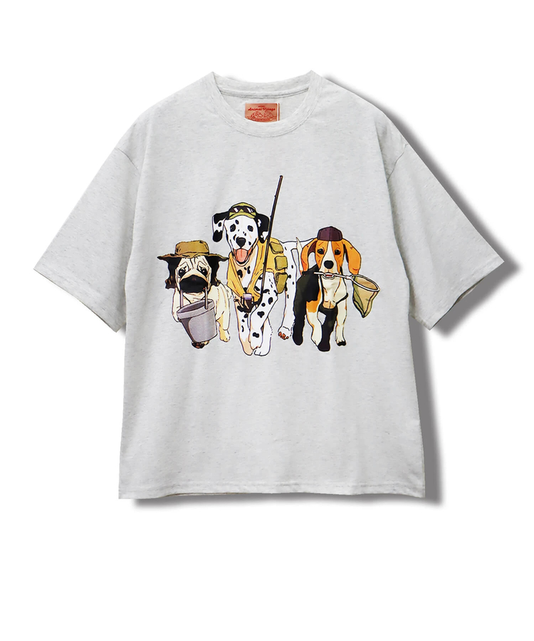 CORISCO(コリスコ) |CORISCOアニマルキャンプ柄TEE(MENS)(WOMENS)