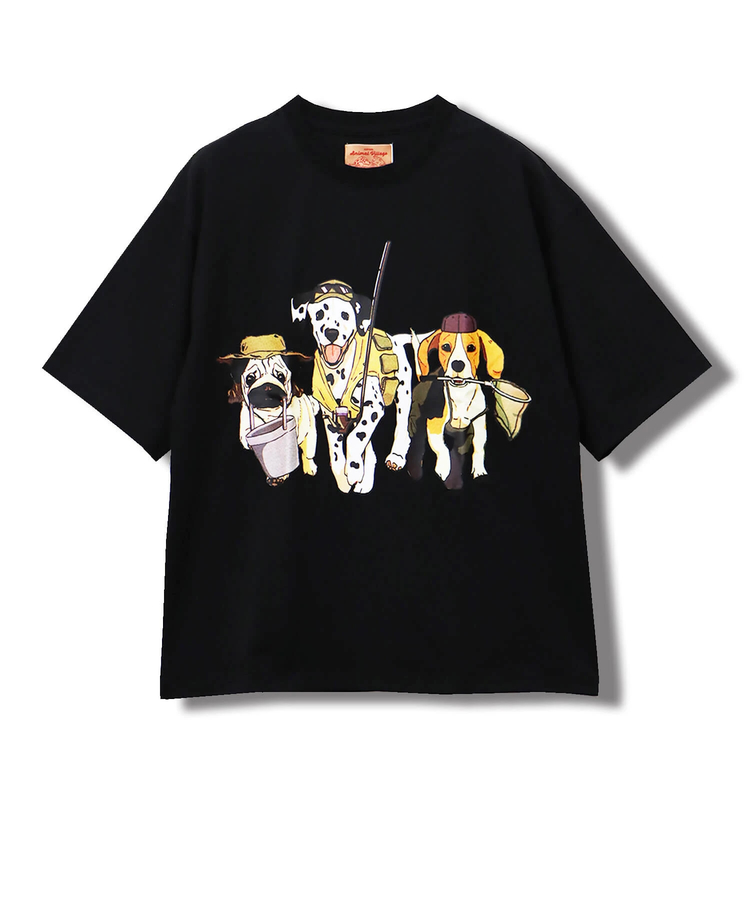 CORISCO(コリスコ) |CORISCOアニマルキャンプ柄TEE(MENS)(WOMENS)