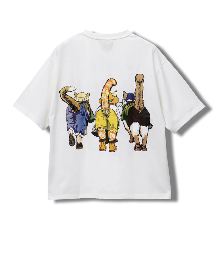CORISCO(コリスコ) |CORISCOアニマルキャンプ柄TEE(MENS)(WOMENS)