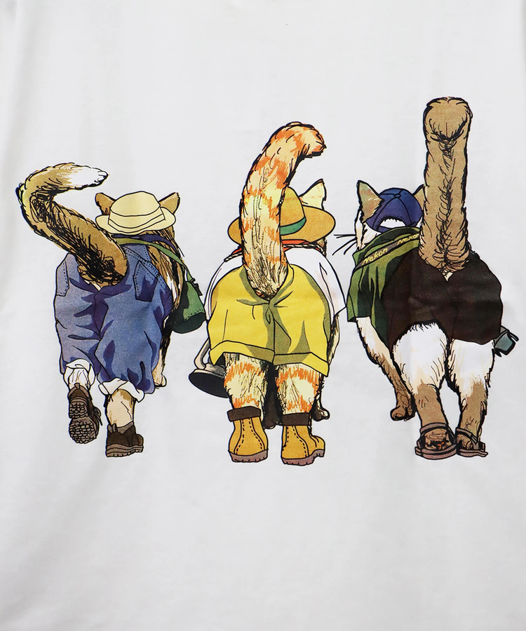 CORISCO(コリスコ) |CORISCOアニマルキャンプ柄TEE(MENS)(WOMENS)
