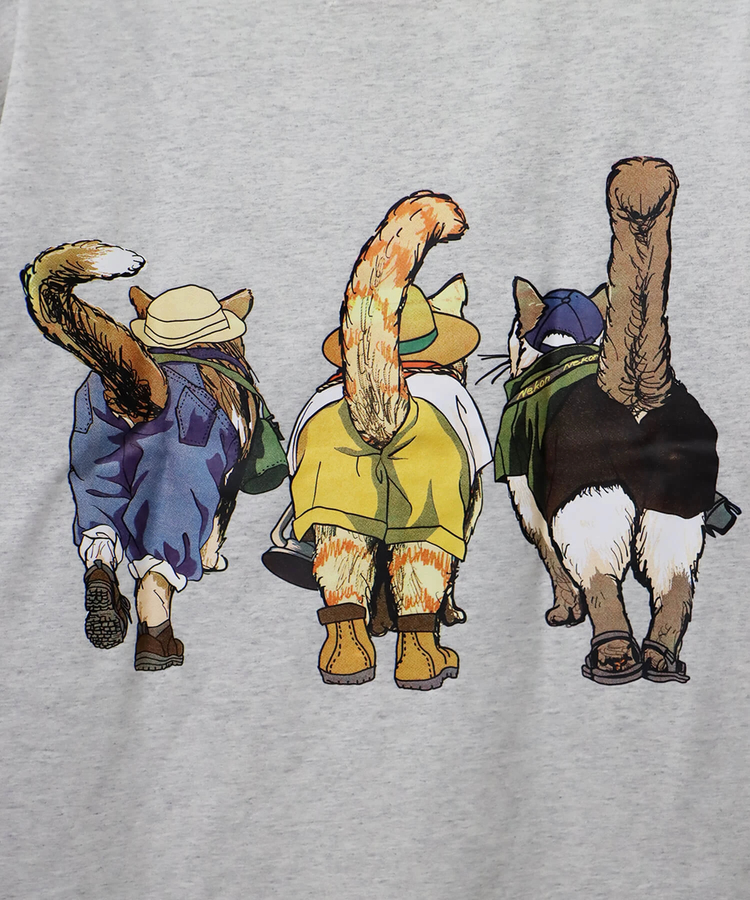 CORISCO(コリスコ) |CORISCOアニマルキャンプ柄TEE(MENS)(WOMENS)