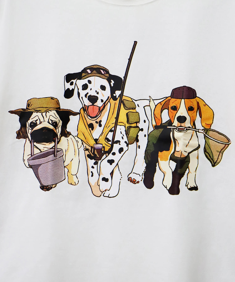 CORISCO(コリスコ) |CORISCOアニマルキャンプ柄TEE(MENS)(WOMENS)