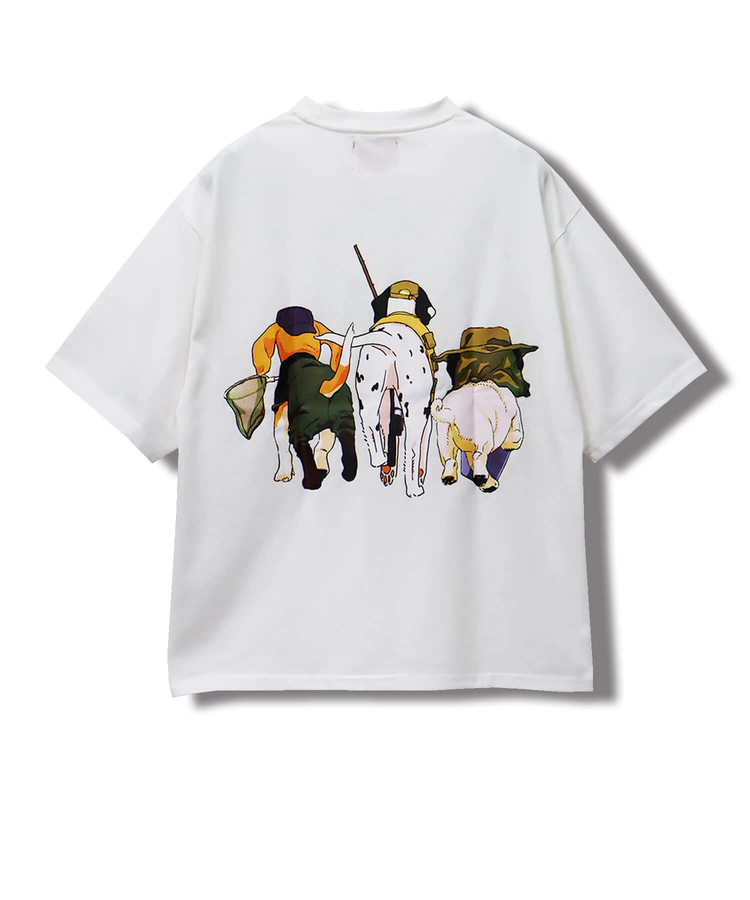 CORISCO(コリスコ) |CORISCOアニマルキャンプ柄TEE(MENS)(WOMENS)