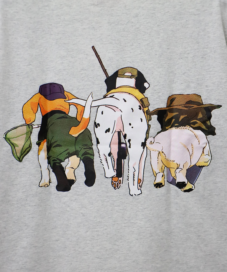 CORISCO(コリスコ) |CORISCOアニマルキャンプ柄TEE(MENS)(WOMENS)