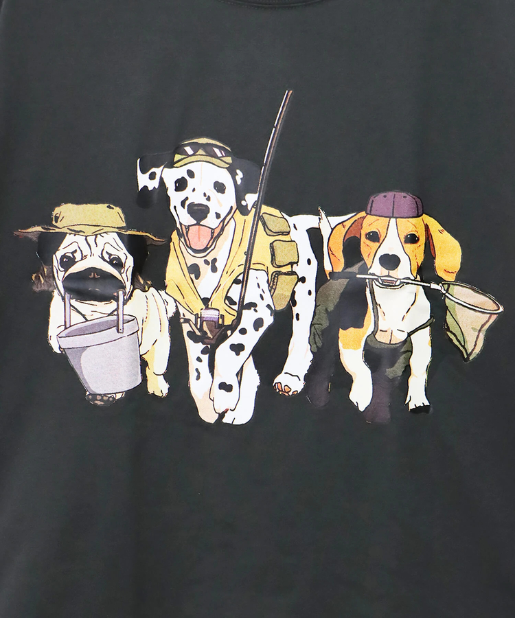 CORISCO(コリスコ) |CORISCOアニマルキャンプ柄TEE(MENS)(WOMENS)