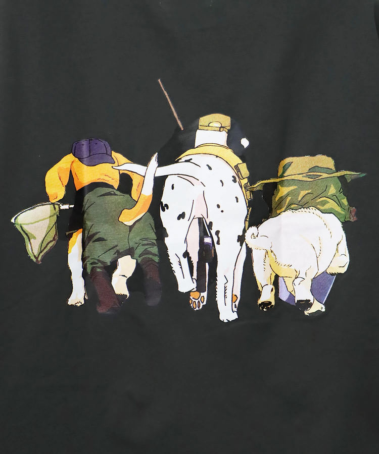 CORISCO(コリスコ) |CORISCOアニマルキャンプ柄TEE(MENS)(WOMENS)
