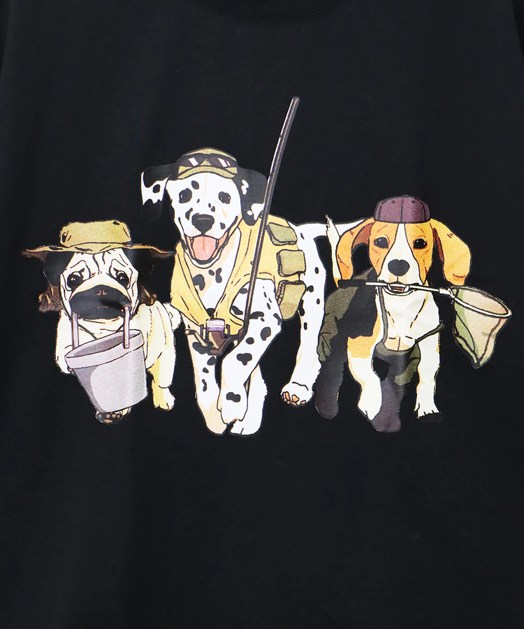 CORISCO(コリスコ) |CORISCOアニマルキャンプ柄TEE(MENS)(WOMENS)
