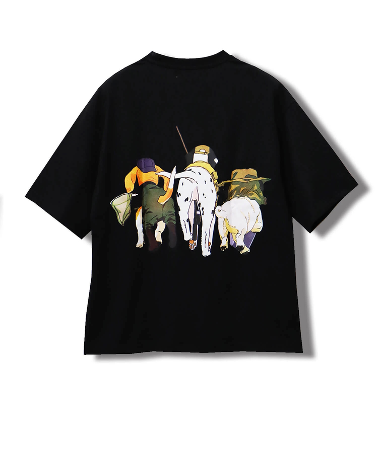CORISCO(コリスコ) |CORISCOアニマルキャンプ柄TEE(MENS)(WOMENS)