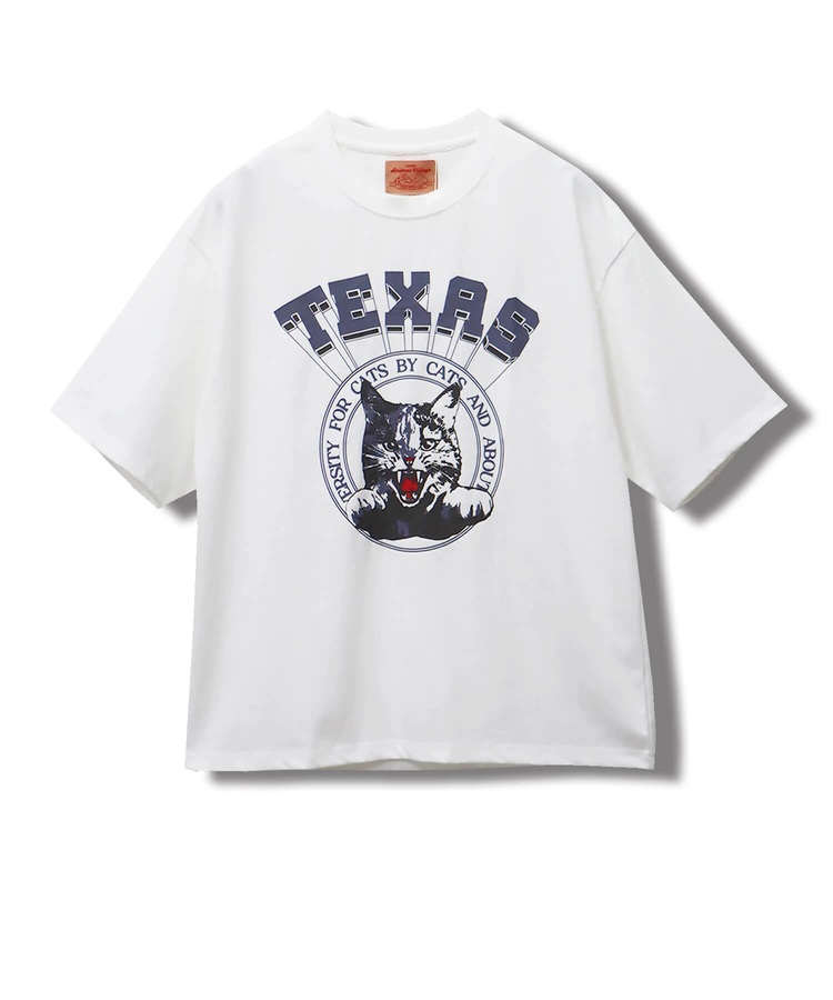CORISCO(コリスコ) |CORISCOアニマルカレッジ柄TEE(MENS)(WOMENS)