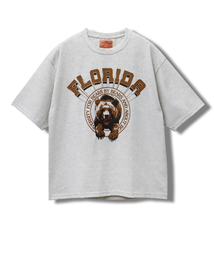 CORISCO(コリスコ) |CORISCOアニマルカレッジ柄TEE(MENS)(WOMENS)