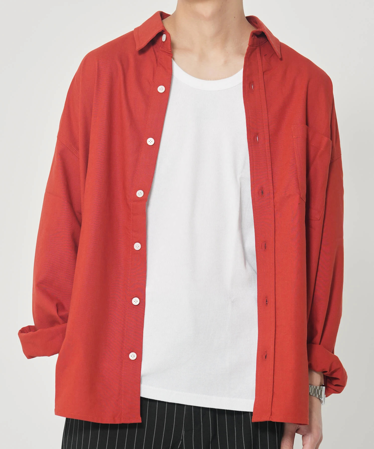 CORISCO(コリスコ) |ROUGH TRADE麻レーヨンシャツ(MENS)(WOMENS)