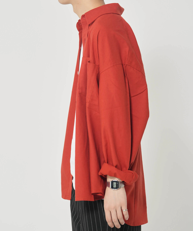 CORISCO(コリスコ) |ROUGH TRADE麻レーヨンシャツ(MENS)(WOMENS)
