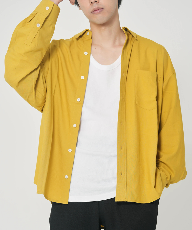 CORISCO(コリスコ) |ROUGH TRADE麻レーヨンシャツ(MENS)(WOMENS)