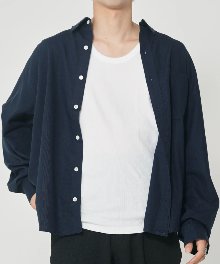 CORISCO(コリスコ) |ROUGH TRADE麻レーヨンシャツ(MENS)(WOMENS)