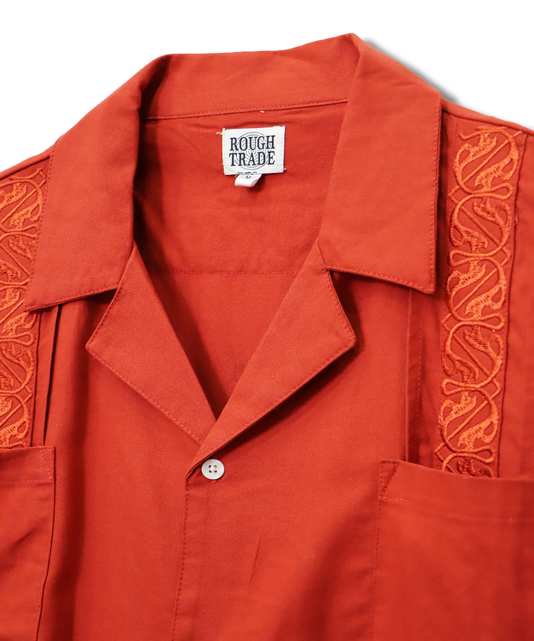 CORISCO(コリスコ) |ROUGH TRADE麻レーヨンキューバシャツ(MENS)(WOMENS)