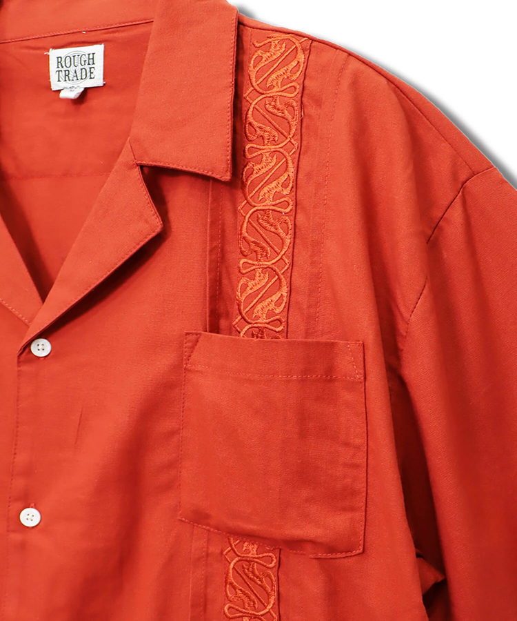 CORISCO(コリスコ) |ROUGH TRADE麻レーヨンキューバシャツ(MENS)(WOMENS)