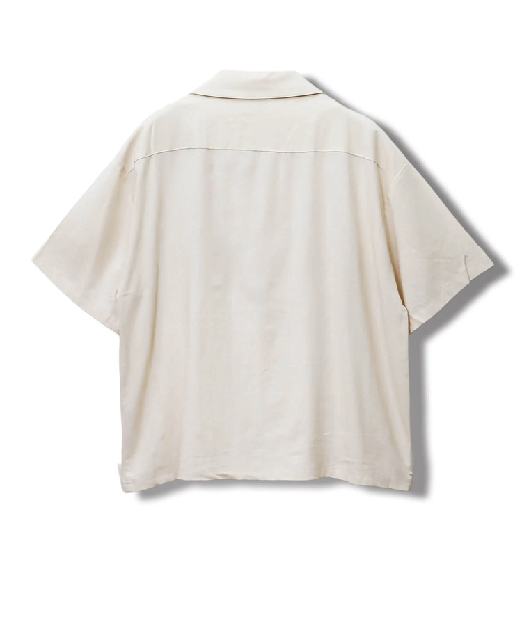 CORISCO(コリスコ) |ROUGH TRADE麻レーヨンキューバシャツ(MENS)(WOMENS)