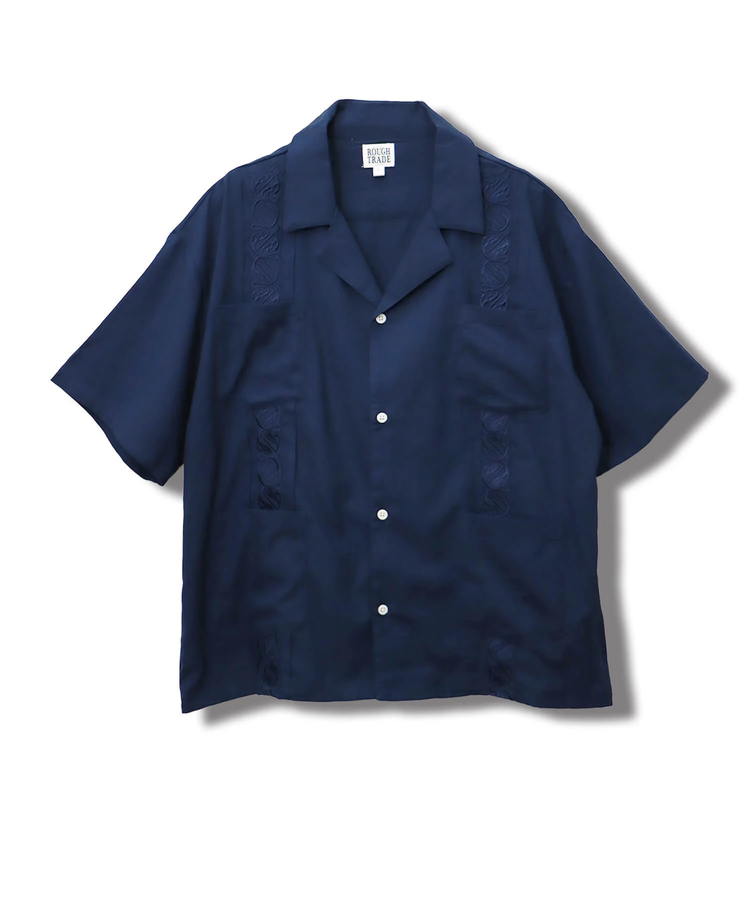 CORISCO(コリスコ) |ROUGH TRADE麻レーヨンキューバシャツ(MENS)(WOMENS)