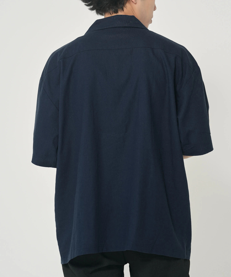 CORISCO(コリスコ) |ROUGH TRADE麻レーヨンキューバシャツ(MENS)(WOMENS)