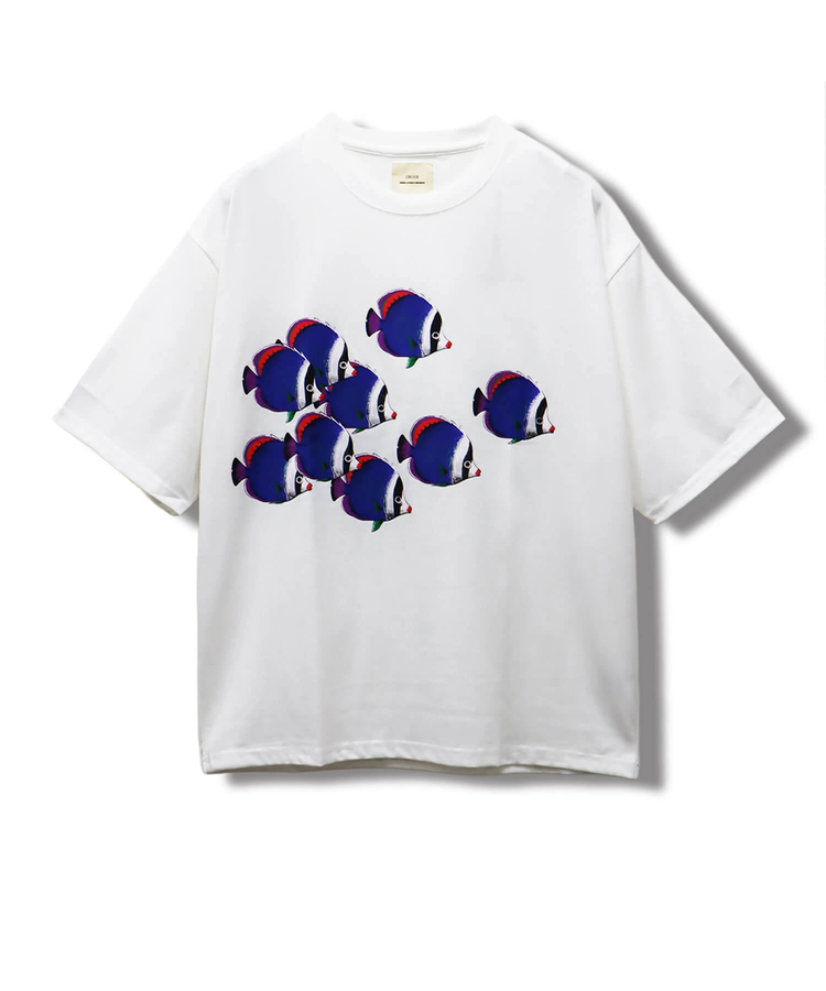CORISCO(コリスコ) |CORISCO熱帯魚柄TEE(MENS)(WOMENS)