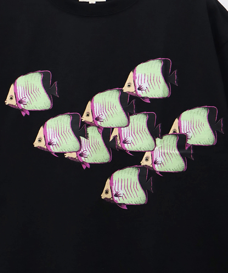 CORISCO(コリスコ) |CORISCO熱帯魚柄TEE(MENS)(WOMENS)