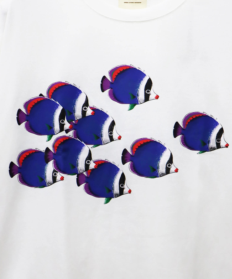 CORISCO(コリスコ) |CORISCO熱帯魚柄TEE(MENS)(WOMENS)