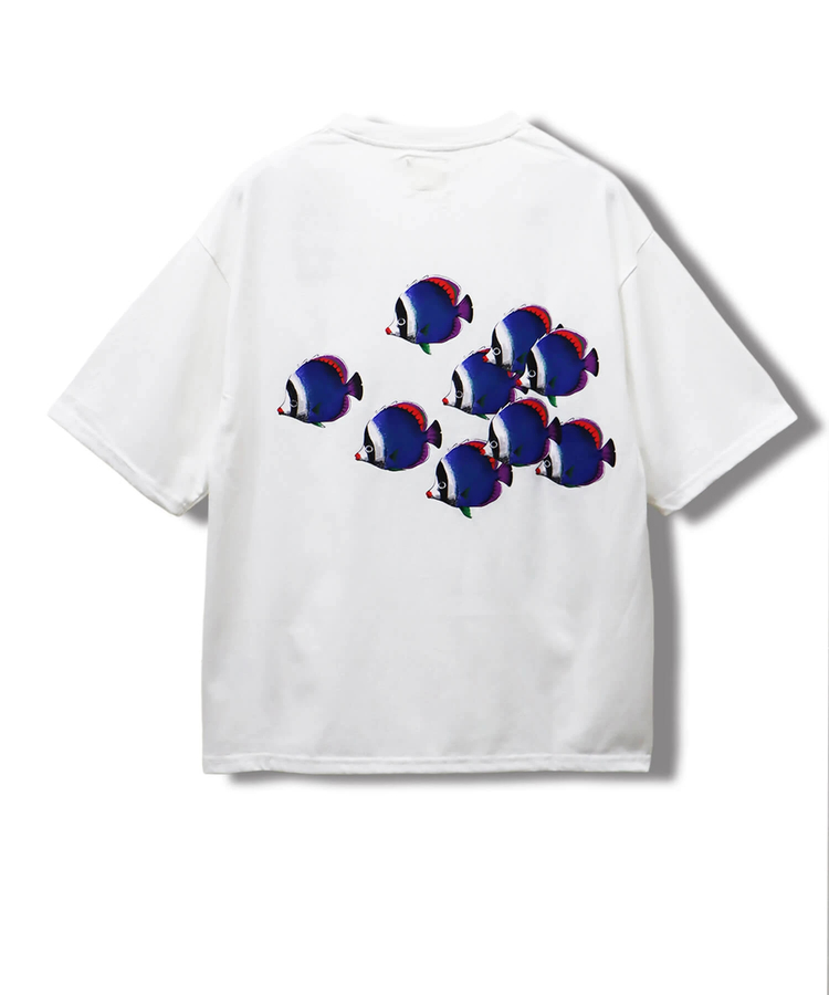 CORISCO(コリスコ) |CORISCO熱帯魚柄TEE(MENS)(WOMENS)