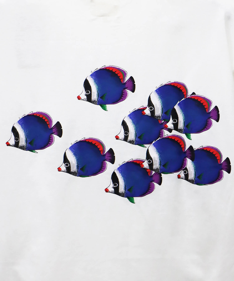 CORISCO(コリスコ) |CORISCO熱帯魚柄TEE(MENS)(WOMENS)