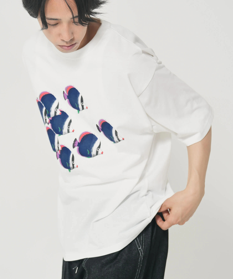 CORISCO(コリスコ) |CORISCO熱帯魚柄TEE(MENS)(WOMENS)