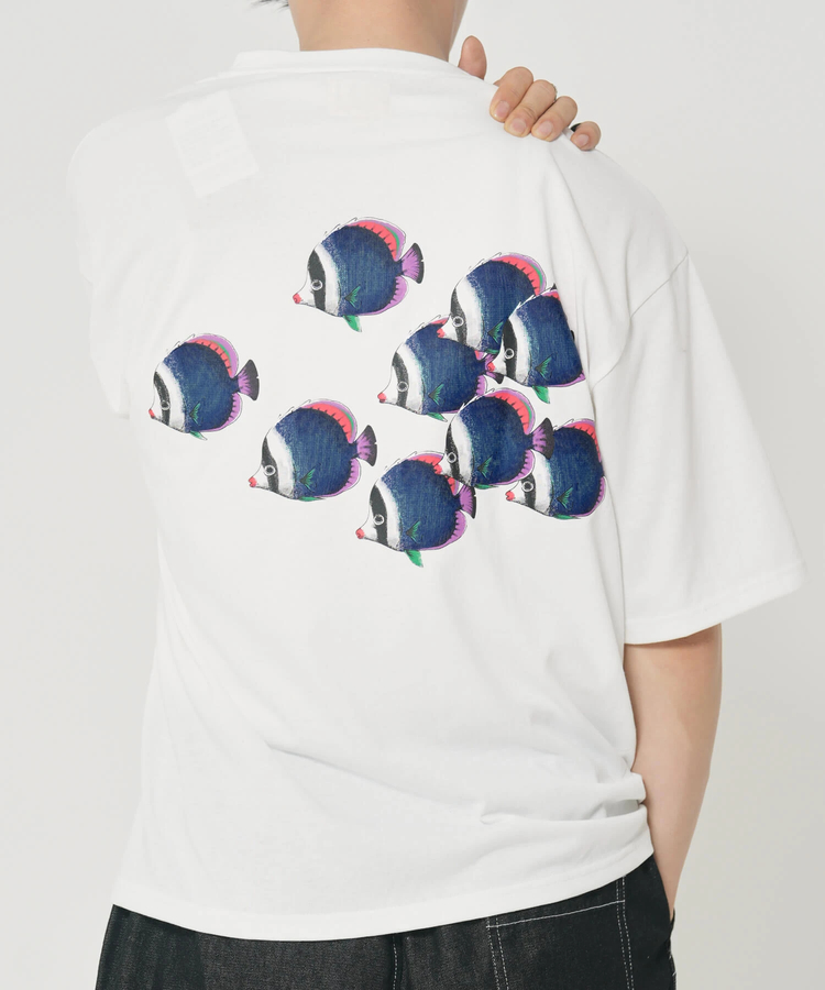 CORISCO(コリスコ) |CORISCO熱帯魚柄TEE(MENS)(WOMENS)