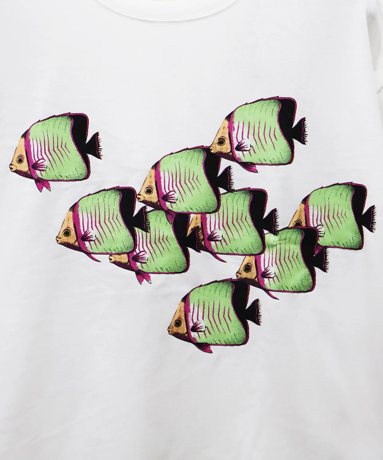 CORISCO(コリスコ) |CORISCO熱帯魚柄TEE(MENS)(WOMENS)