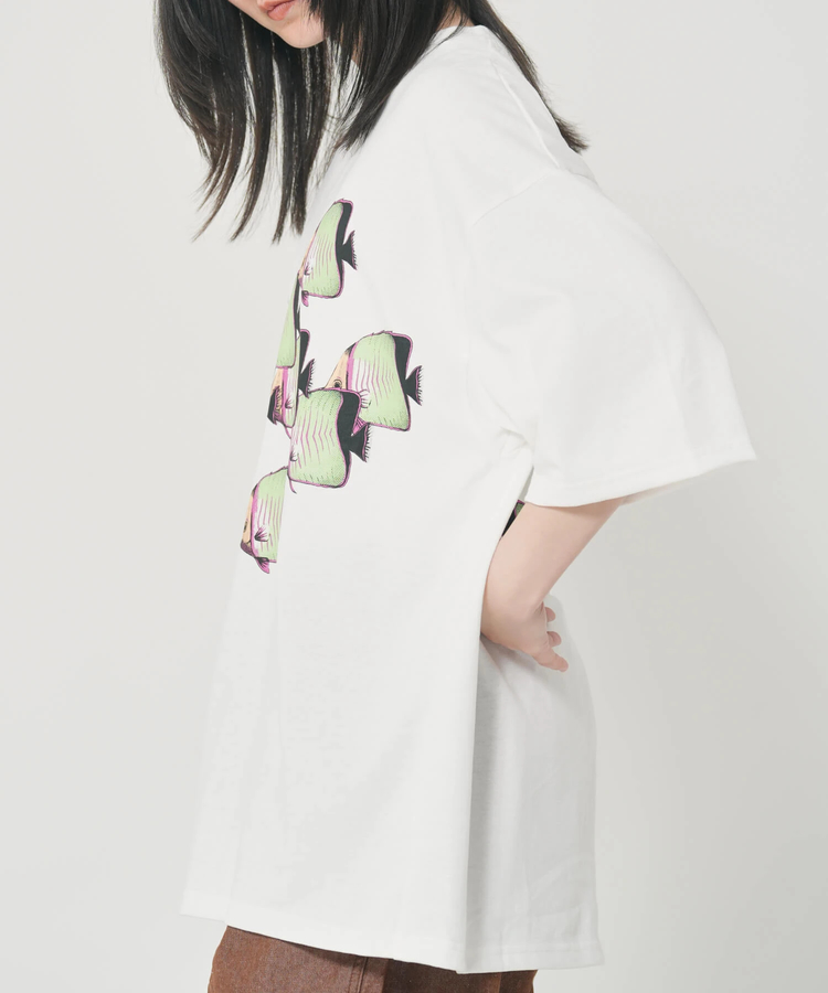 CORISCO(コリスコ) |CORISCO熱帯魚柄TEE(MENS)(WOMENS)