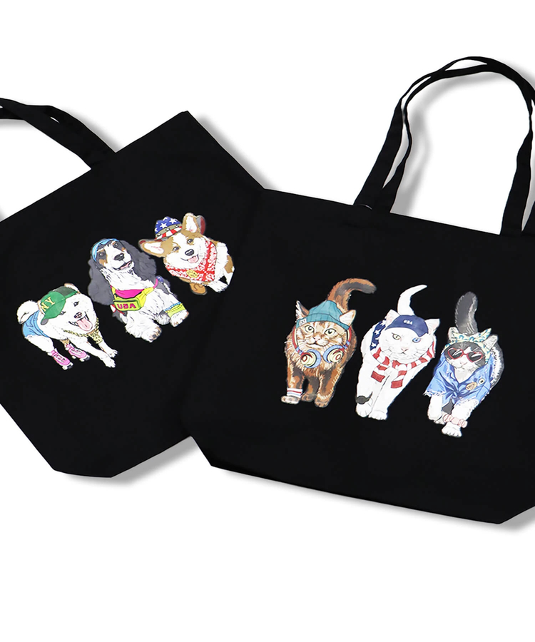 CORISCO(コリスコ) |CORISCOキャンバスアニマル柄トートバッグSB