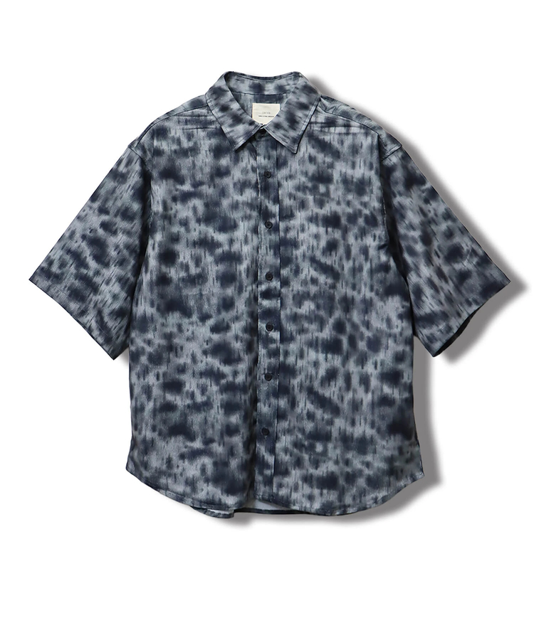 CORISCO(コリスコ) |CORISCOカットサッカー総柄プリント半袖シャツ(MENS)(WOMENS)