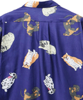 CORISCO(コリスコ) |CORISCOカットサッカー総柄プリント半袖シャツ(MENS)(WOMENS)