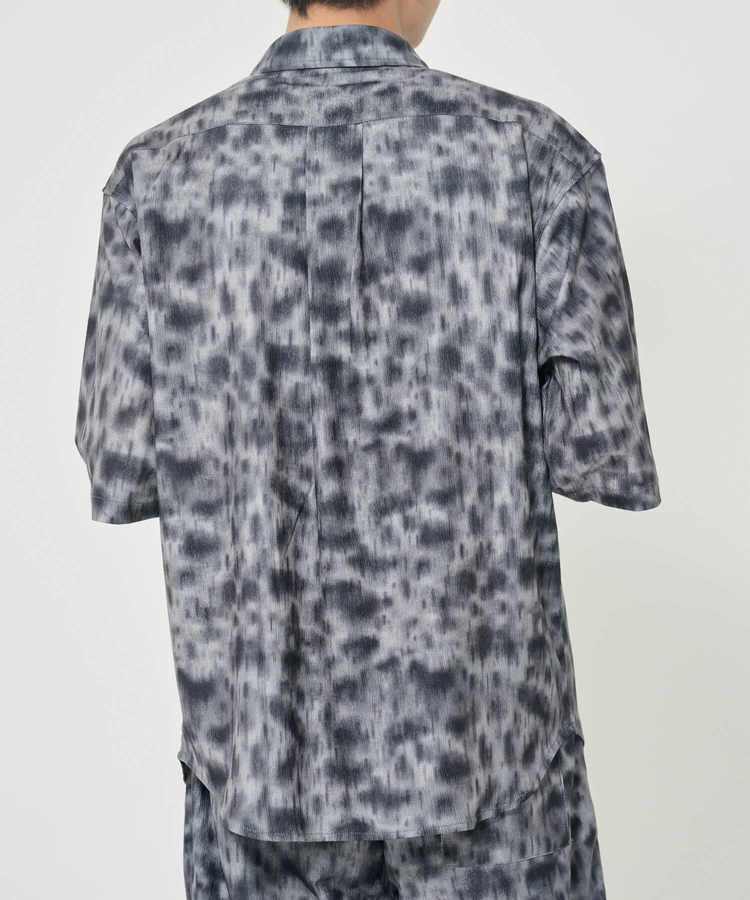 CORISCO(コリスコ) |CORISCOカットサッカー総柄プリント半袖シャツ(MENS)(WOMENS)