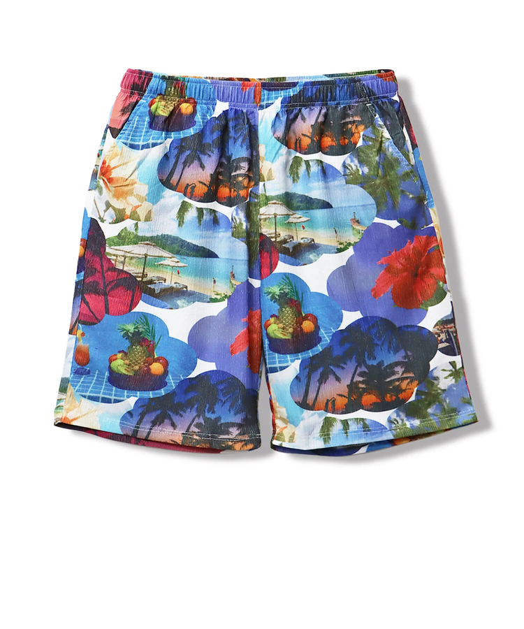 CORISCO(コリスコ) |CORISCOカットサッカー総柄プリントショーツ(MENS)(WOMENS)